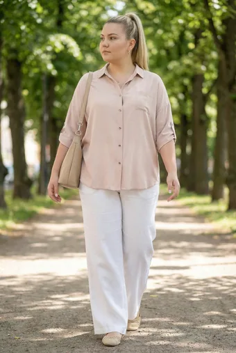 Beżowa koszula
