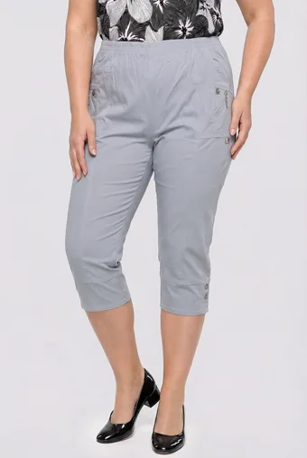Khaki spodnie 3/4