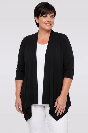 Granatowy sweter z wiskozy