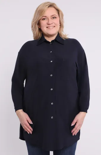 Luźna beżowa bluzka w żółte kwiaty