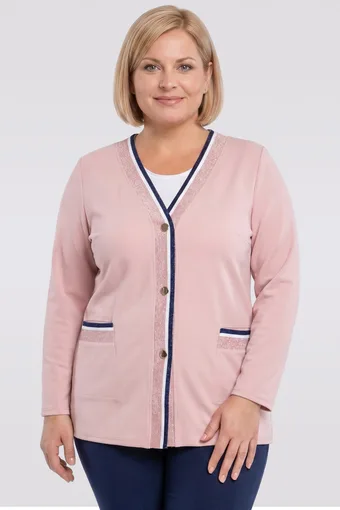 Czarna sweter złote paski