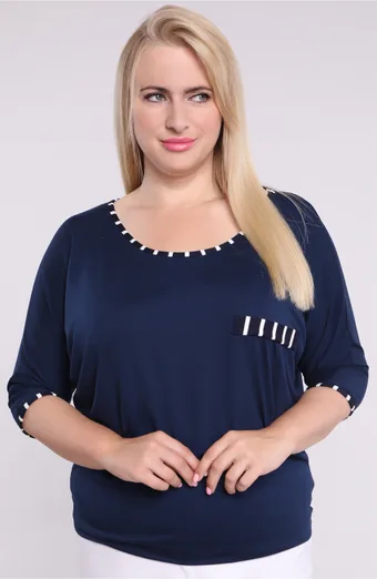 Bluzka kolorowe ornamenty
