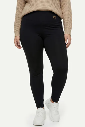 Czarne legginsy